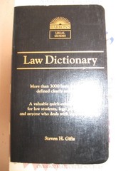 Law Dictionary (Law Dictionary, 4th ed)