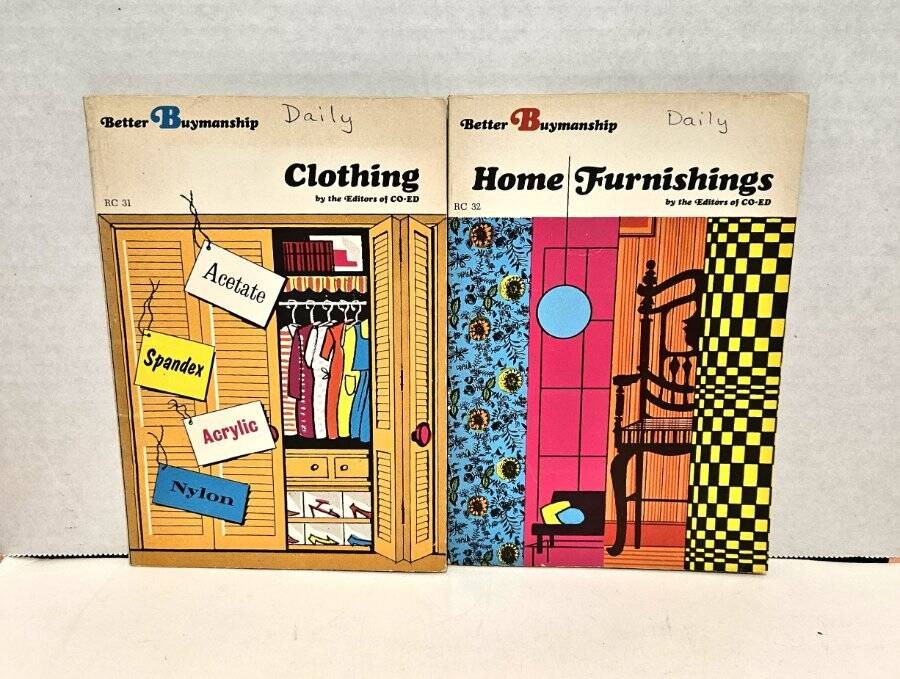 2 Better Buymanship Scholastic Books Clothing & Home Furnishings Free Ship