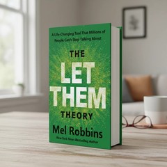 The Let Them Theory By Mel Robbins, Free Shipping Paperback Book USA