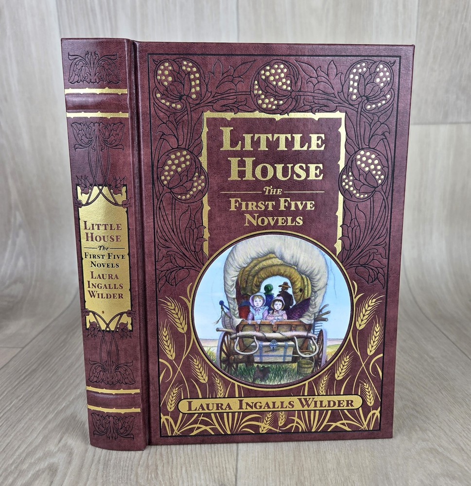 Little House: The First Five Novels by Laura Ingalls Wilder Leather Bound Gilt