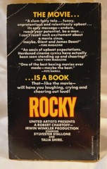 1976 Rocky Book By Julia Sorel 138 Pages