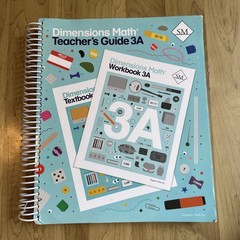Dimensions Math Teacher’s Guide 3A | Singapore Math Inc. [Spiral-bound]