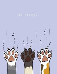 SKETCHBOOK: I’M CAT ON PURPLE COVER (8.5 X 11) INCHES 110 By Cutie Cat BRAND NEW