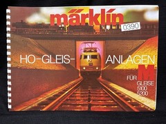 1977 Märklin H0 0390 Handbuch für Gleisanlagen M-Gleise 5100 5200 in German