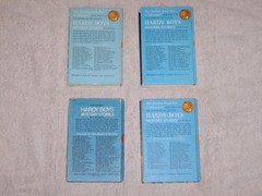 Vintage Hardcover Hardy Boys Books Blue Matte PC HC 1960’s – 1970’s Editions