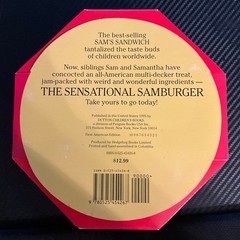 The Sensational Samburger by David Pelham 1995 Pop-Up Book Bug Worms Gross