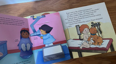 2 Fisher-Price Books Michael’s Dentist Flap Book & Roger Goes to the Doctor