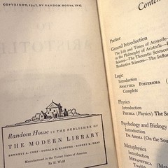 Five Vintage Modern Library Books, Published 1940s-50s