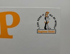 Hop On Pop Hardback Dr. Seuss EXCELLENT 7″x 9″ Beginner Books Simplest Use