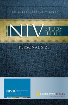 Zondervan NIV Study Bible, Personal Size by Zondervan