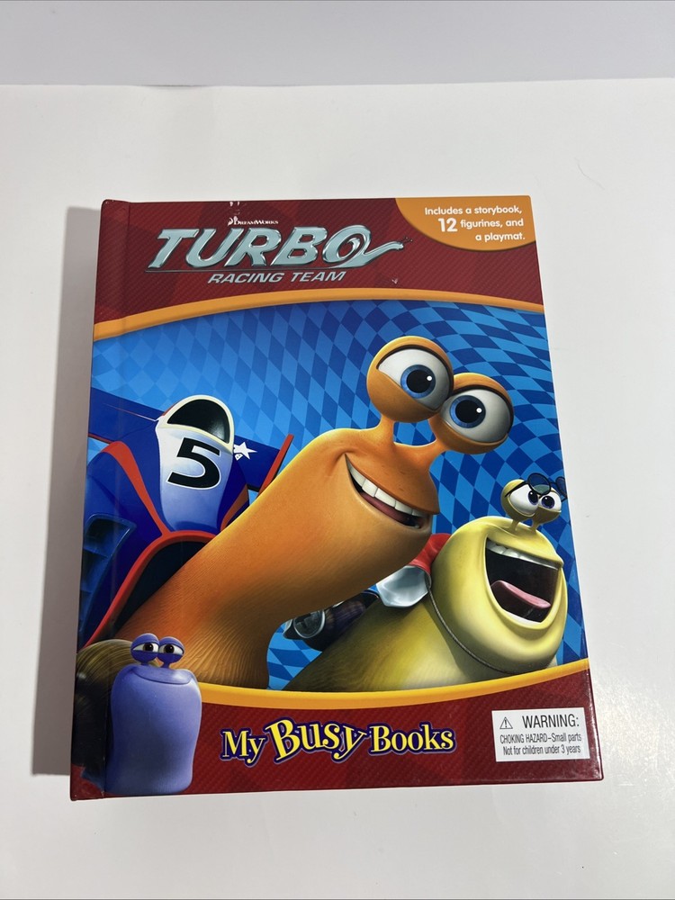 DreamWorks Turbo Racing Team My Busy Books 2014