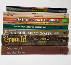 Prepper Books Lot Of 10 Survival Skills Off Grid Hobby Farm Homesteading Guides