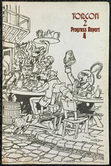 FANZINE TORCON 2 Progress Report #4 WORLDCON 31 1973 Science Fiction Convention