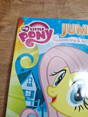 My Little Pony Jumbo Coloring And Activity Book Unused 2014 Hasbro bendon Inc