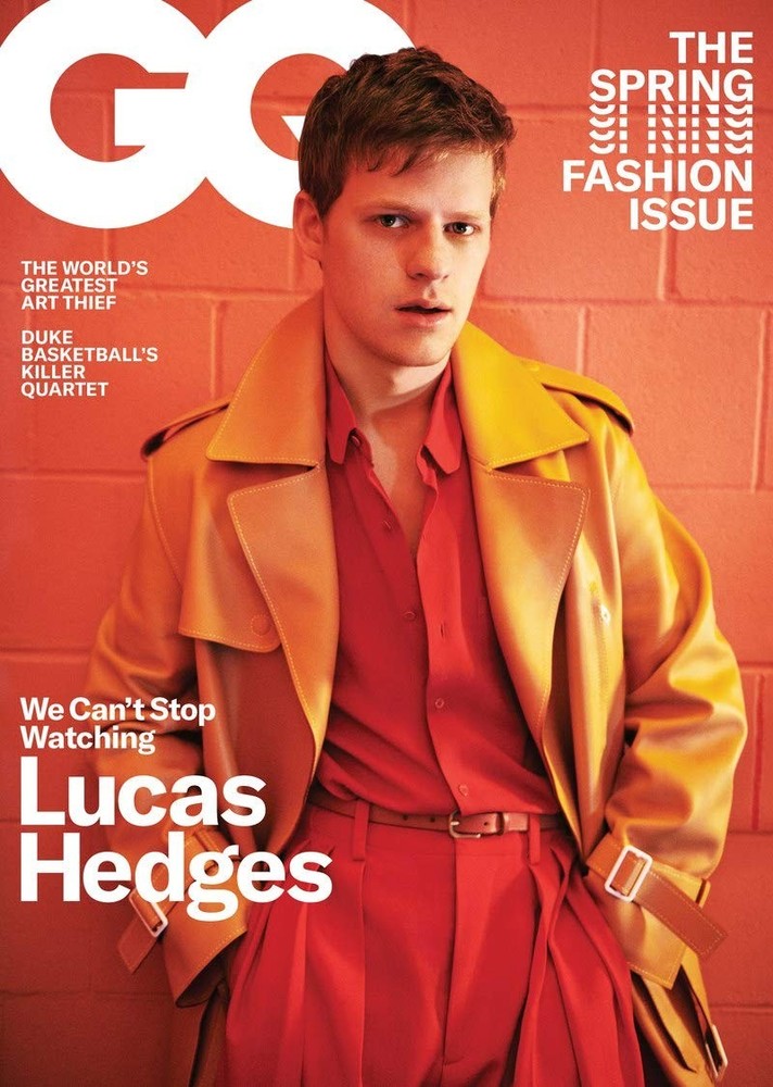 GQ Magazine (March, 2019) Lucas Hedges Cover