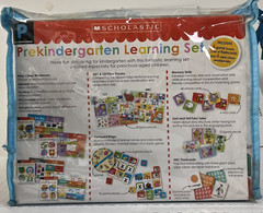 Pre K Early Learning Set 4 Games, 1 set of Flashcards, 4 Wipe Clean Books