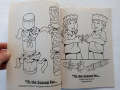 Colortivity Christmas Holiday Coloring and Activity Book Frosty Fun DREAMTIVITY