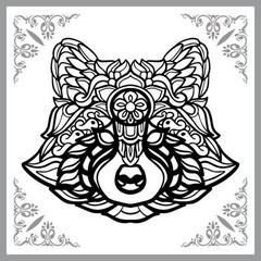 Raccoon and Friends Coloring Book 108 Pages 8.5 x 11 for All Ages