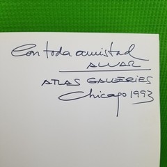 ✅Alvar by Francesc Miralles and Miquel Alzueta 1993 HC Book SIGNED Chicago IL.