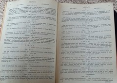 ANTIQUE DOUAY RHEIMS CATHOLIC VULGATE BIBLE; FINE BINDING FULL LEATHER [ca1943]
