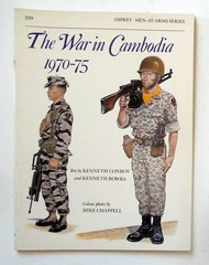 Osprey Men at Arms Series „The War in Cambodia 1970-75” Book No. 209