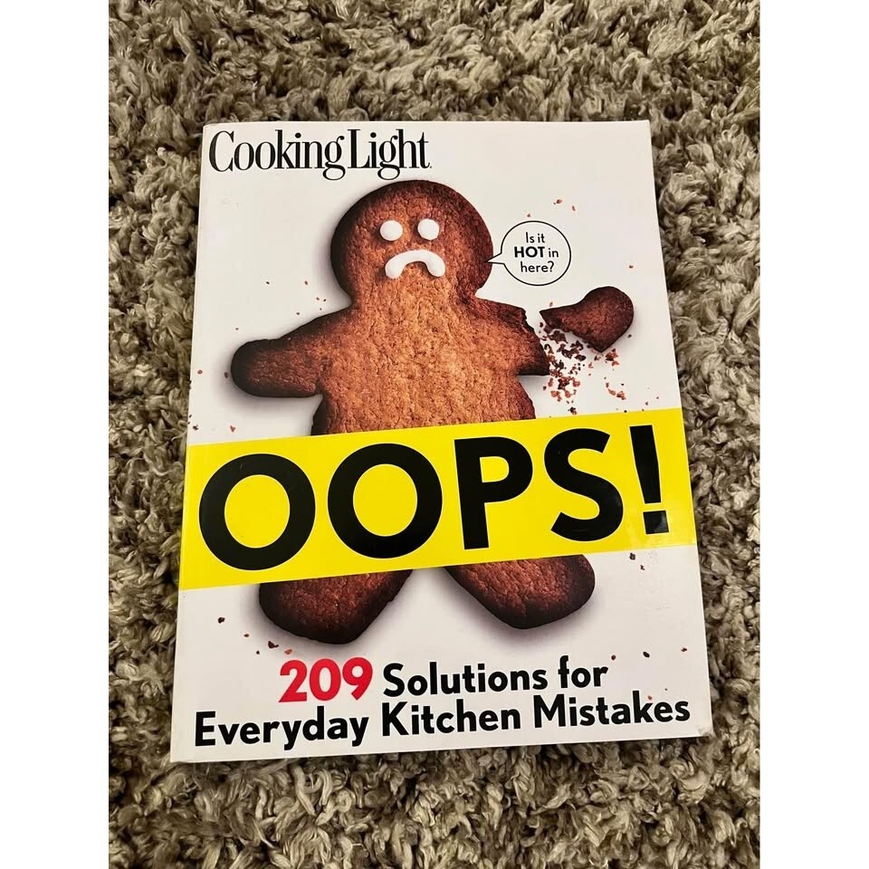 „Oops! 209 Solutions for Everyday Kitchen Mistakes” Paperback; 304 pages