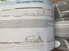 WWII USN Navy USS LEXINGTON CV-2 Aircraft Carrier Pacific Squadron at Sea Signal