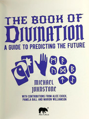 THE BOOK OF DIVINATION Predicting Future Michael Johnstone Deluxe Gilded Edges