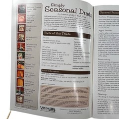 SIMPLY SEASONAL DUETS Decorative Painting Pattern Book Autumn Folk Art Crafts