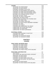 YAMAHA YZF-R6R YZF-R6SR YZF-R6RC YZF-R6SRC Service Manual 2002, FOLDOUTS