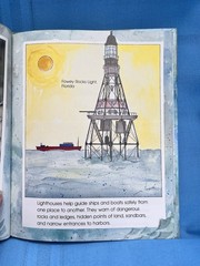 BEACONS OF LIGHT LIGHHOUSES Gail Gibbons ILLUS HC DJ Signed 1st Edition 1990 AA1