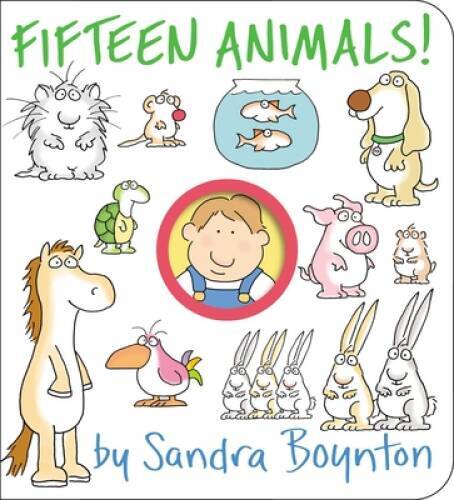 Fifteen Animals (Boynton on Board) – Board book By Boynton, Sandra – GOOD