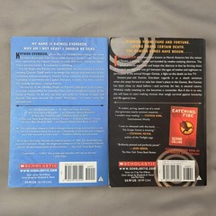 Mockingjay & Hunger Games Suzanne Collins Scholastic PB 2 Book Lot YA Black Blue