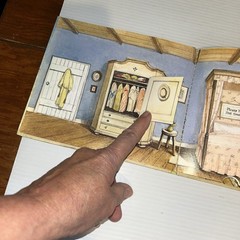 Lavinia’s Cottage 1982 HC Popup Book by John S Goodall 1 PAGE AS IS HB