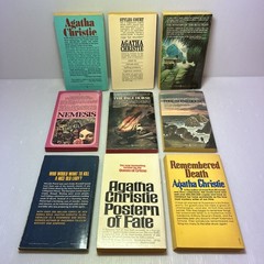 Vintage Agatha Christie Mystery Paperback Lot Of 48 (1960s-1980s) Pocket, Dell