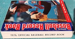 Baseball Record Book 1976 Sporting News Trade Paperback 560 Pages – Rod Carew