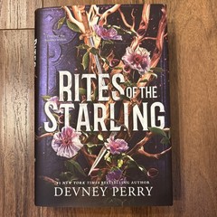 Rites of The Starling Devney Perry Deluxe Edition Sprayed Edges NEW