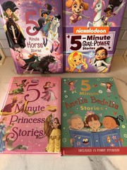 5 Minute Stories Lot Of 4 Girls Storybooks