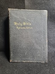 Holy Bible Red Letter Edition KJV National Bible Press Pocket Tabbed VTG