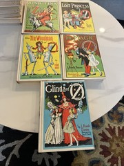 Wizard of OZ L. Frank Baum 14 Books Hardcover Reilly & Lee White Edition 1960’s!