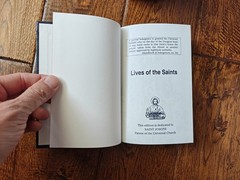 Lives of the Saints 2-Volume Set Illustrated Hardcover Catholic Book Publishing