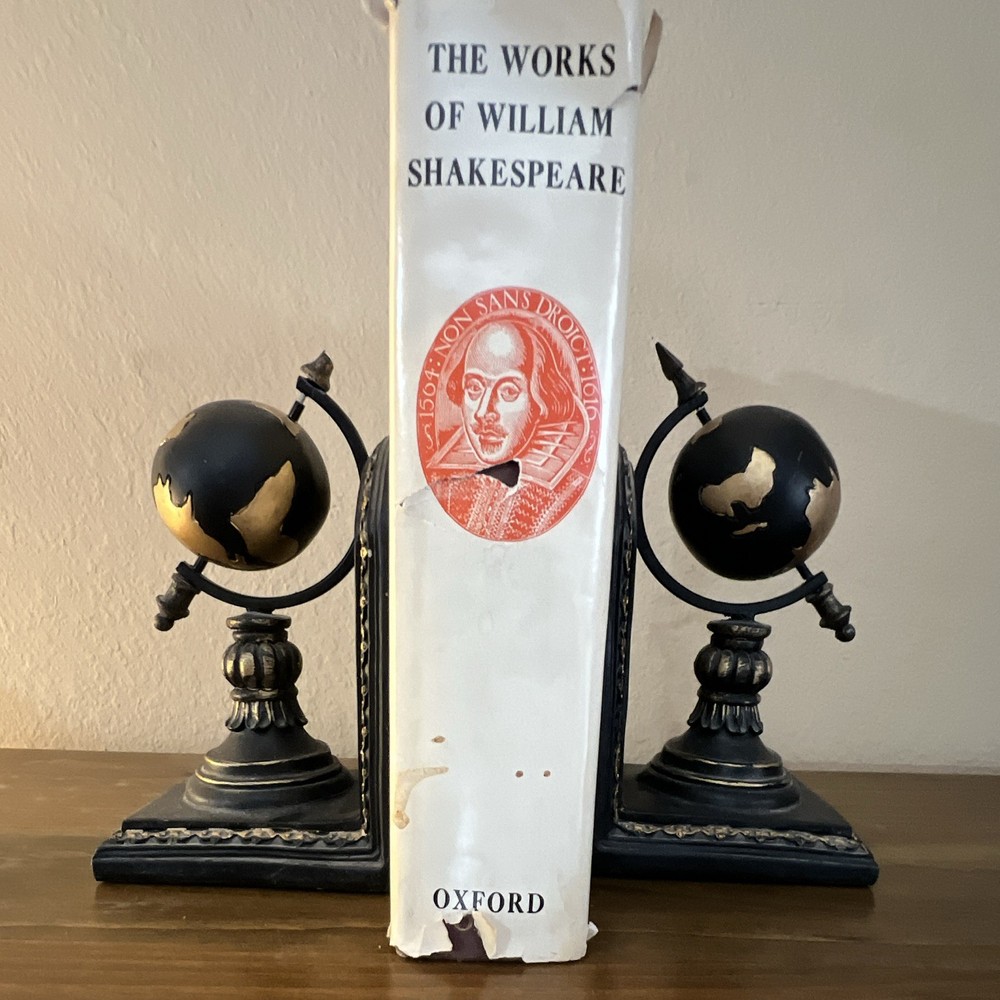 Works of William Shakespeare Oxford University Press Hardcover Dust Jacket Rare