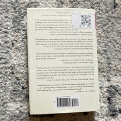 Kate Bowler Everything Happens for a Reason Hardcover Random House 2018