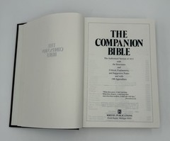 The Companion Bible King James Version Hard Cover Burgundy Kregel Bullinger