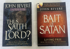 John Bevere Books- Bait of Satan & This Faith The Lord? As Is No DVD
