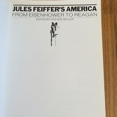 Alfred A. Knopf Jules Feiffer’s America PB 1982 1st Ed A Borzoi Book Humor