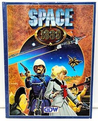 Space 1889 Core Rule Book Original 1988 Hardback RPG Rare – Free Ship