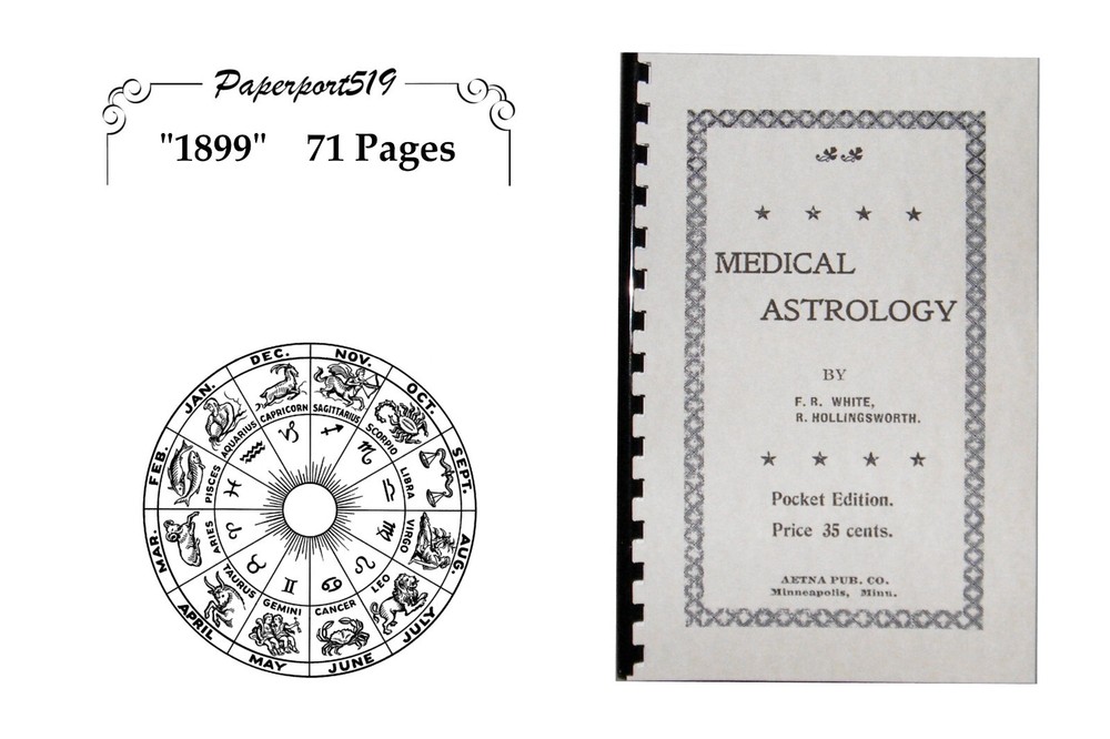 Medical Astrology „1899” 71 Pages