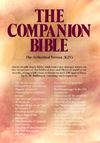 Companion Bible-KJV by Dr. Bullinger, E W: Used