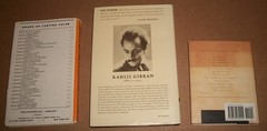 The Prophet Knopf HCDJ 1988 Procession Poems Kahlil Gibran $2.75 Sand Foam lot 3